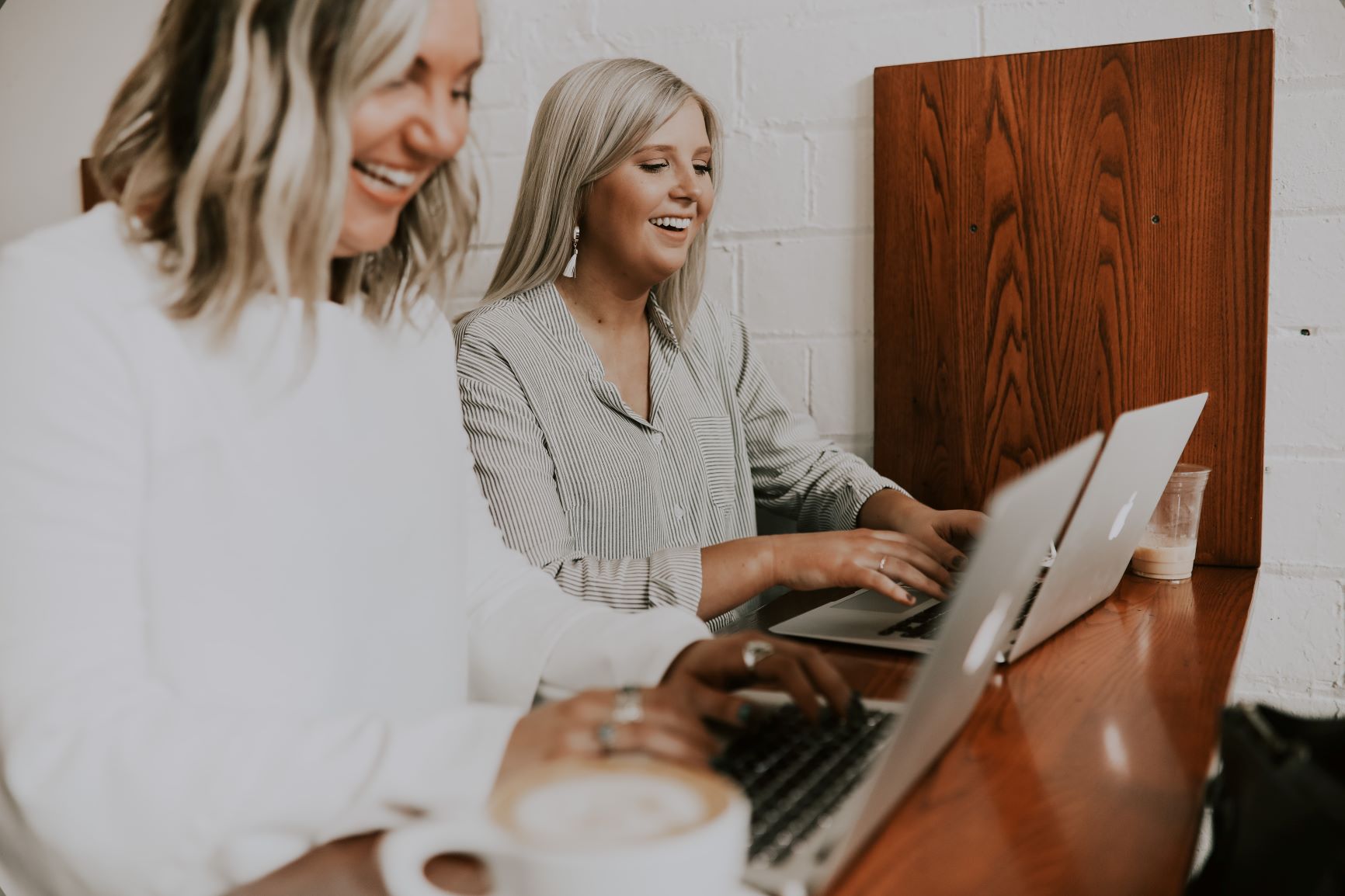 Happy Female Employees