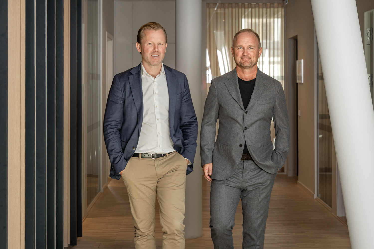 CEO Gustav Lagercrantz And CIO Lars Sveder Monterro